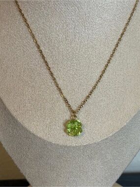 Handmade Gold Four Leaf Clover Necklace | Waterproof & Tarnish Resistant